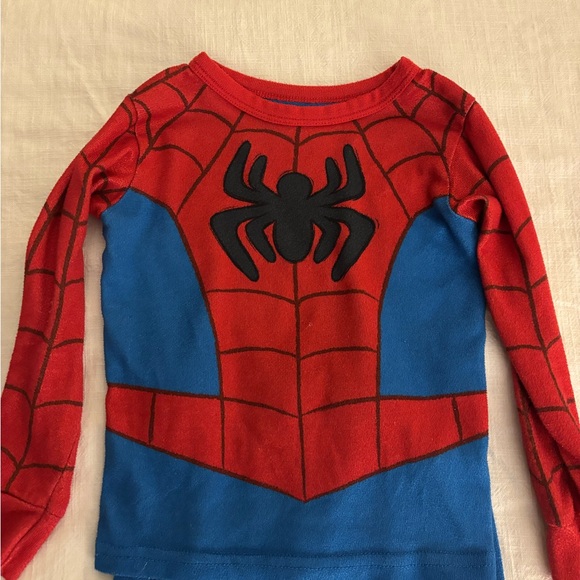 Marvel Superhero pajamas Spider-Man  - Red and Blue - Picture 2 of 4